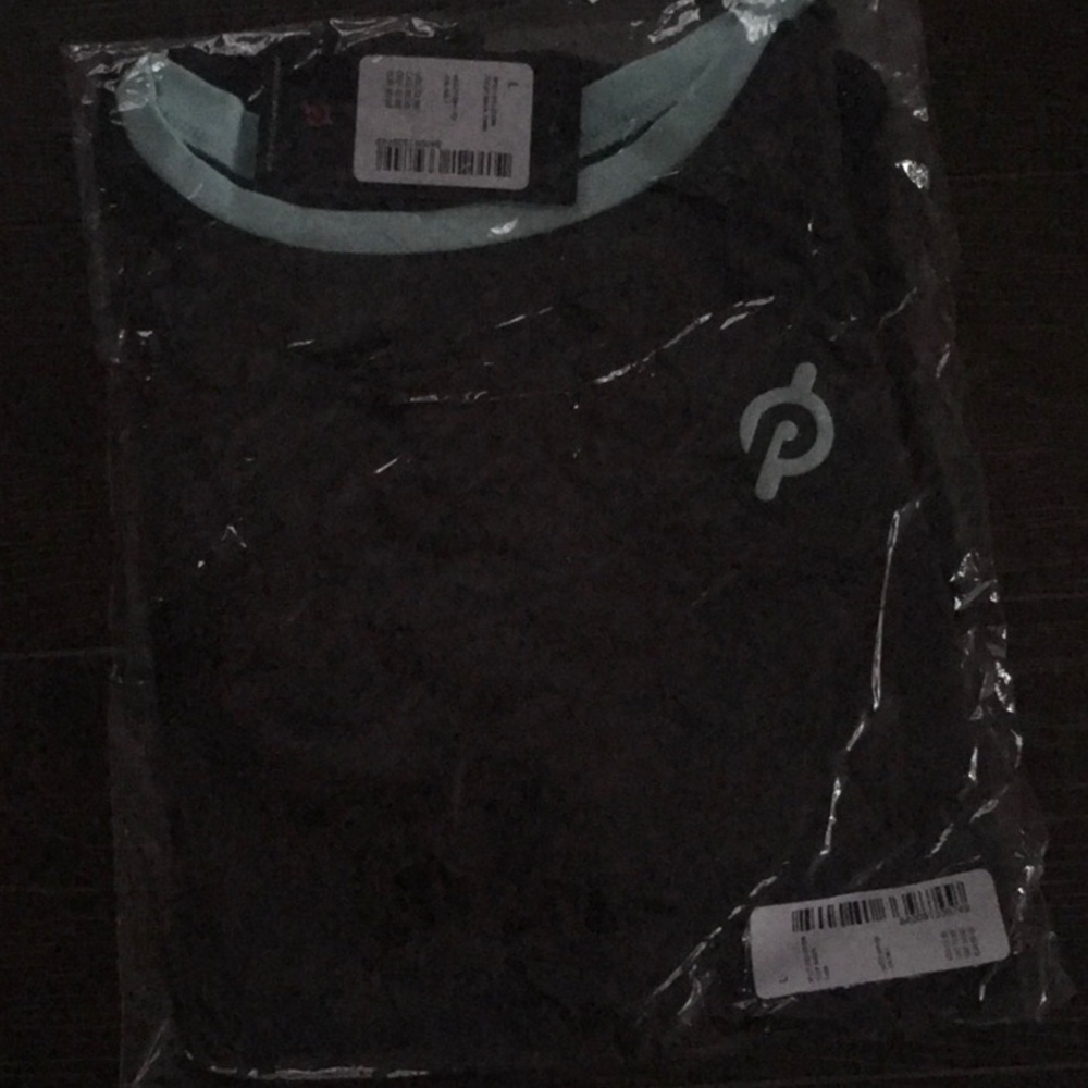 NWT Peloton Black Tulip Back Tank L